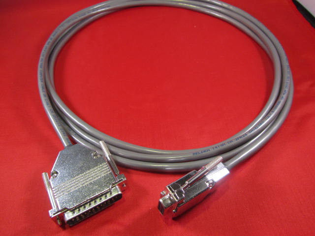 30 ft Quality CNC DNC RS232 Serial Cable DB9F to DB25M for PC and Laptop Kit.