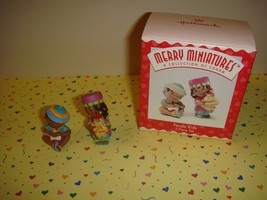 Hallmark 1996 Merry Miniatures Panda Kids - $6.99