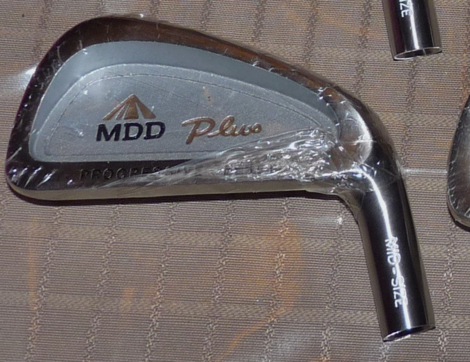 MDD Plus Midsize Progressive Offset Golf Irons Heads Only 3SW Heads