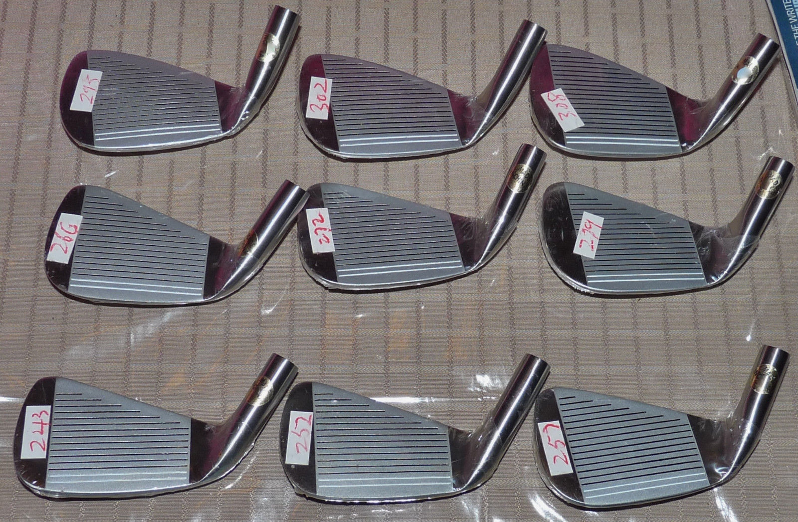 MDD Plus Midsize Progressive Offset Golf Irons Heads Only 3SW Heads