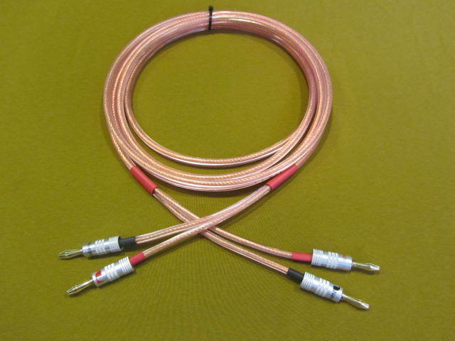 DC Pro 12Gauge 6.3mm 1//4 TS Mono to Banana Plugs Wire Speaker Pr Cable 20 Ft.
