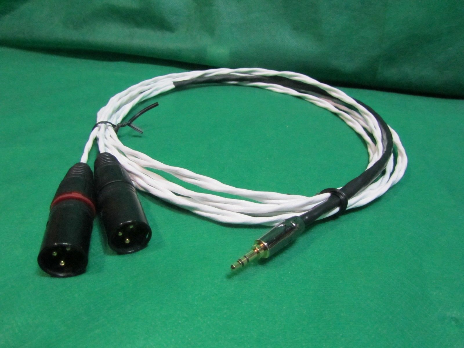 20 Ft. Samurai 14 Guage REAN Gold RCA to Banana Plugs Wire Speaker Pair Cable