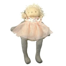 Bunnies By The Bay Plush Doll Elsie Pink Tutu First Heirloom 13” Pretty ... - $19.79