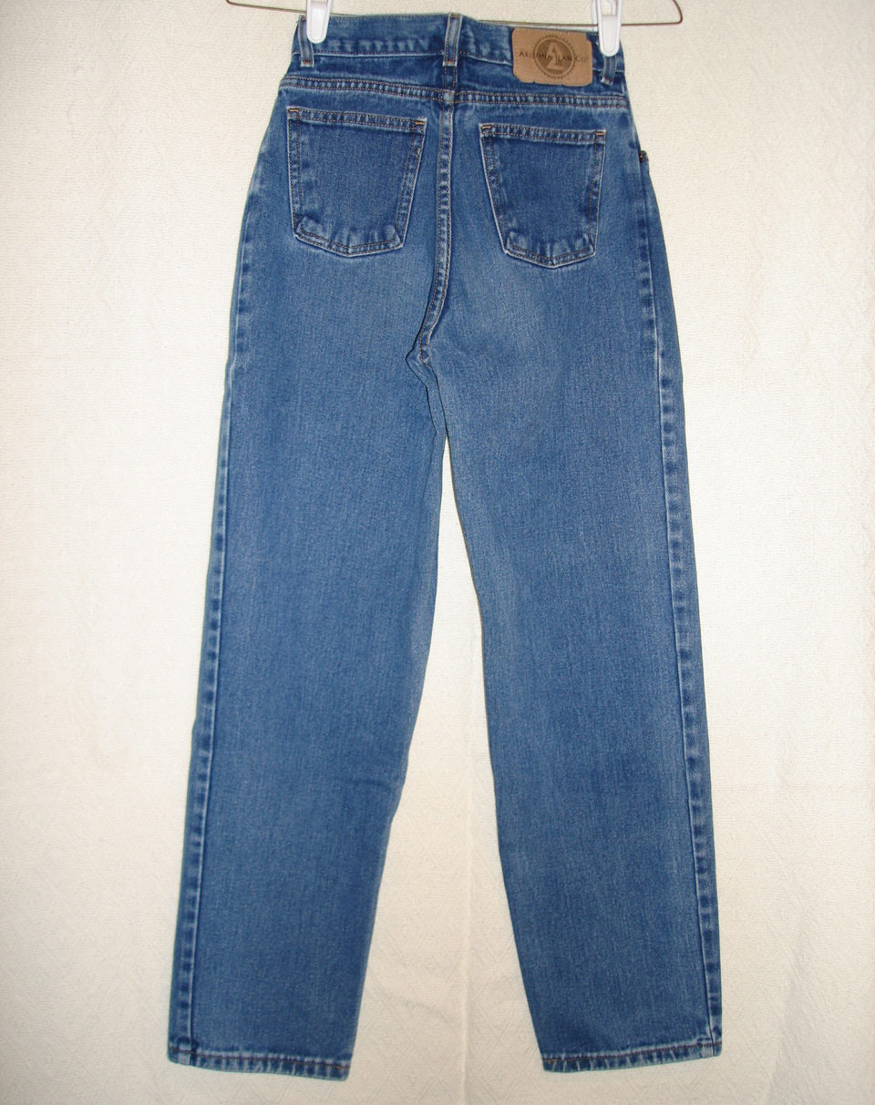 Arizona Jeans Boys Size 14 Blue Denim Pants Kids Clothing E - Pants