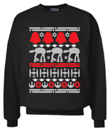Star Wars Christmas Sweater Sweatshirt Black Size S - 2XL Ugly Sweater P... - $29.99+