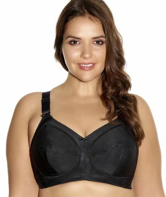 GODDESS BLACK AUDREY WIREFREE BRA, SIZE US 38K Bras & Bra Sets