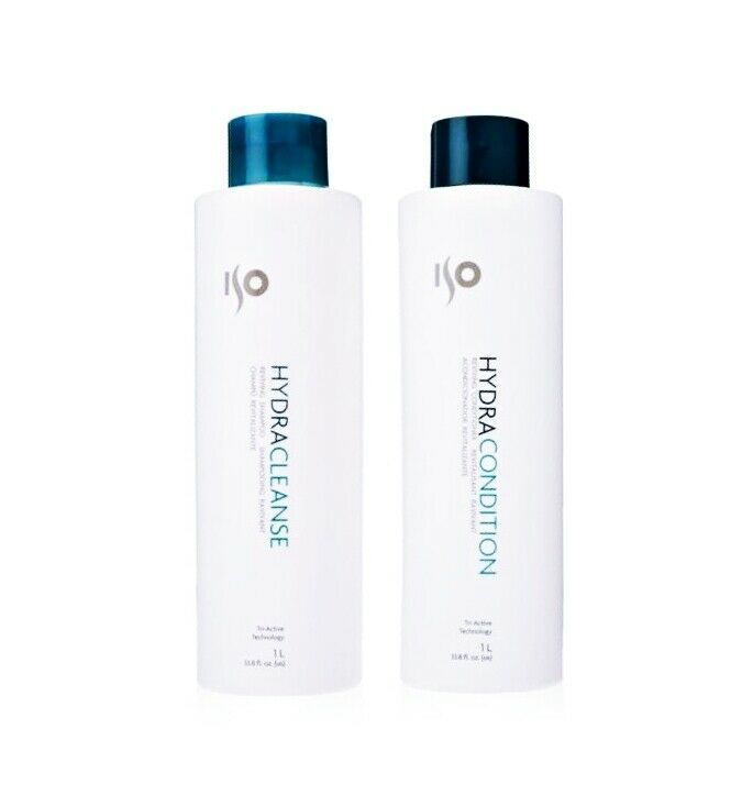 ISO HYDRA CLEANSE & CONDITION Reviving Shampoo and Conditioner DUO 33 ...