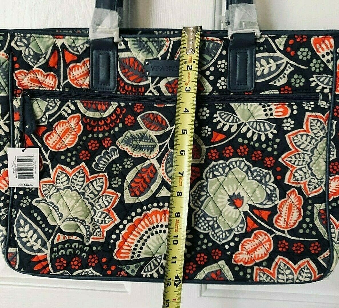 vera bradley nomadic floral tote