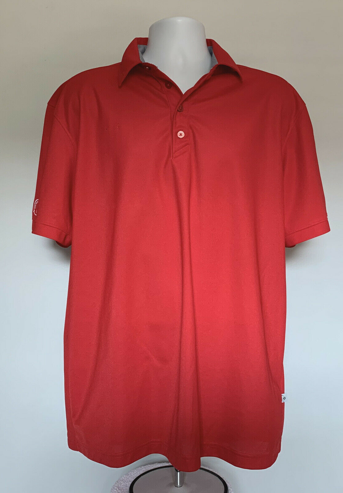 Chick Fil A Red Polo Uniform Shirt Employee Mens XL Polyester - Casual ...
