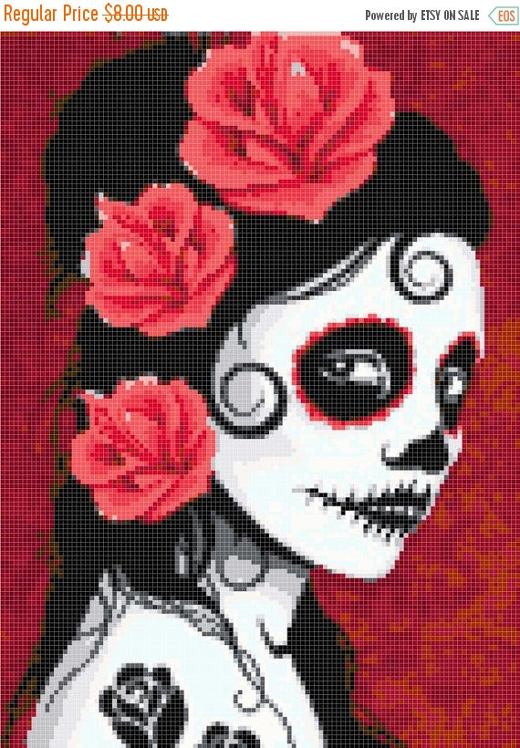 Primary image for Dead princess bride - 116 x 160 stitches - Cross Stitch Pattern L999