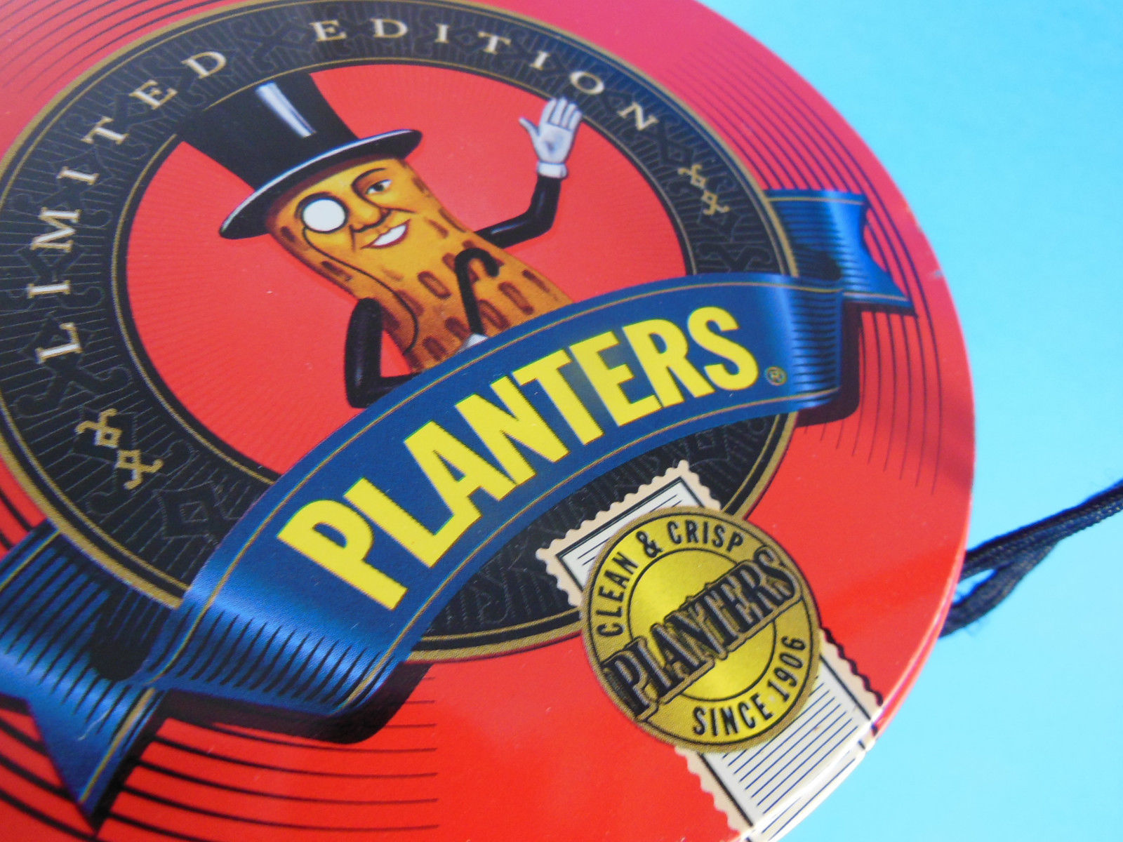 Planters Mr Peanut Atlantic City 1998 Collectible Tin Limited Edition