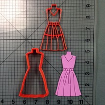 Dress 104 Cookie Cutter and Stamp - $5.50+