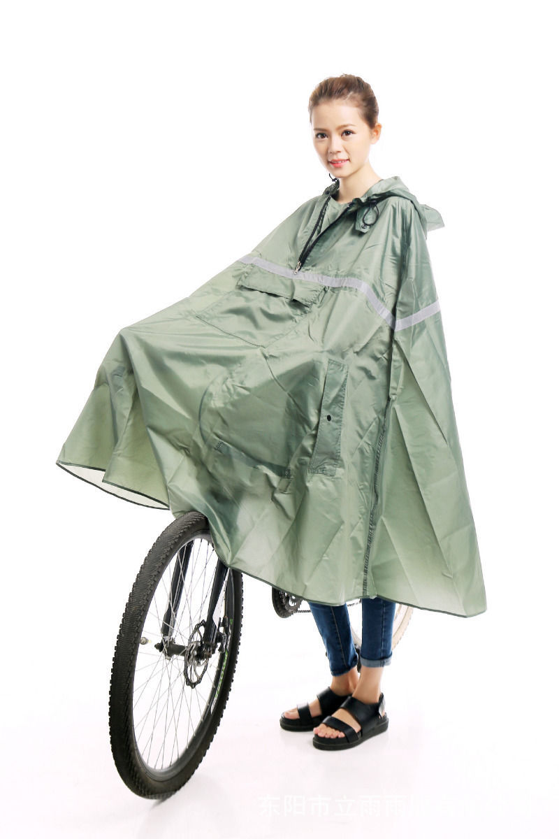 Ultralight bicycle raincoats Riding sport Unisex Reflective Portable