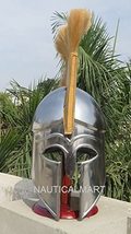 NauticalMart Armor Spartan Helmet with Plume Greek Armor Metallic Medieval Tourn image 3