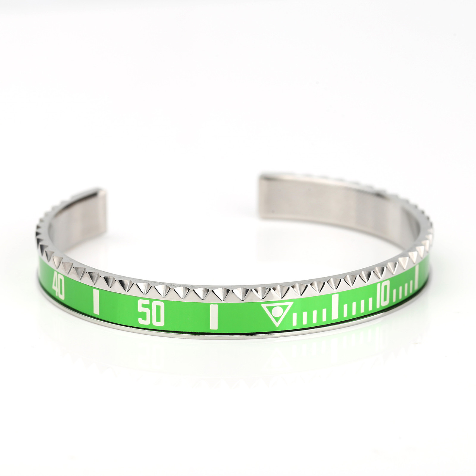 Dial Steel Speedometer Bracelets & Bangles sommergibile Bracciale da