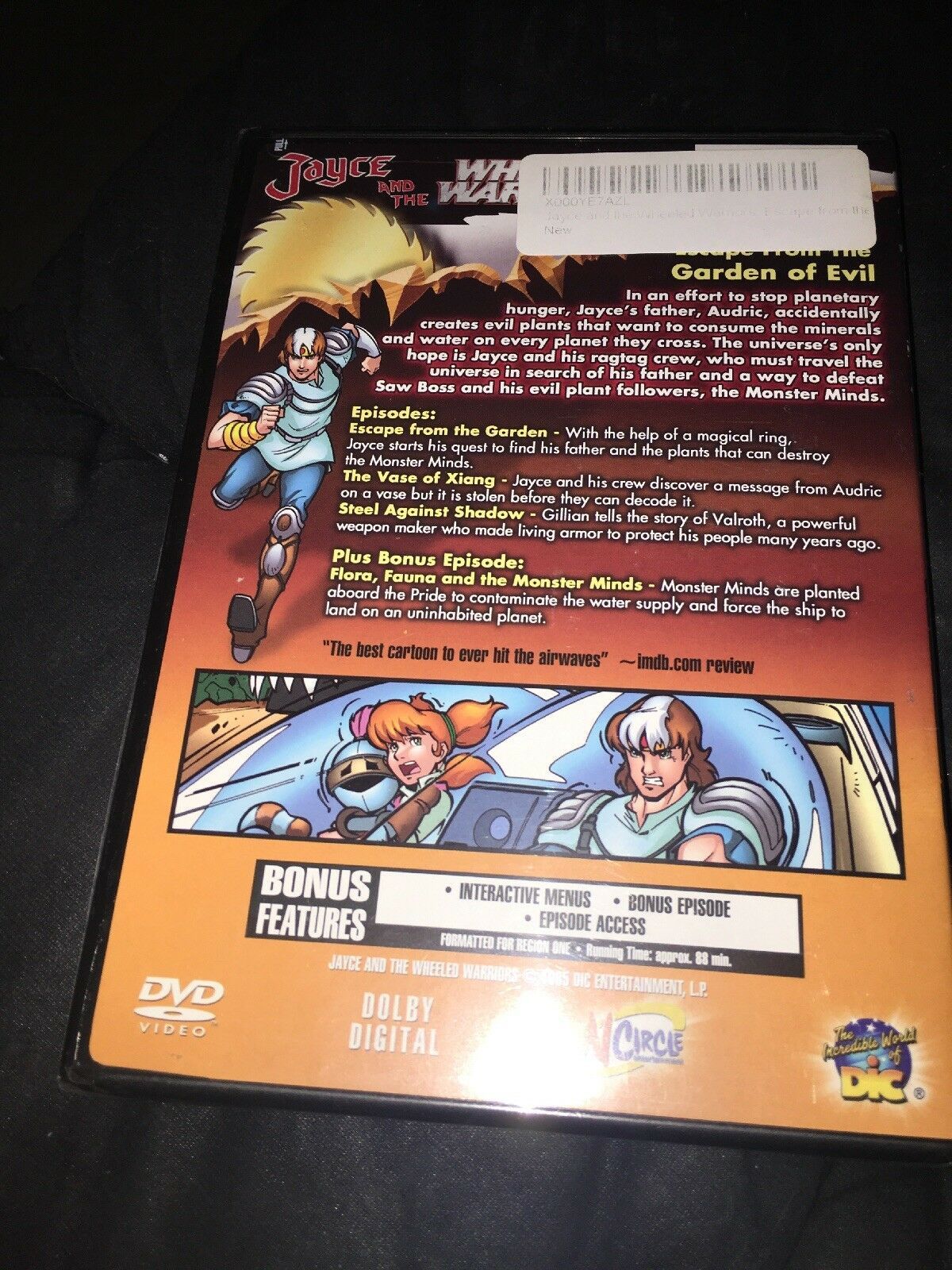 Jayce and the Wheeled Warriors: Escape from the Garden of Evil, New DVD ...