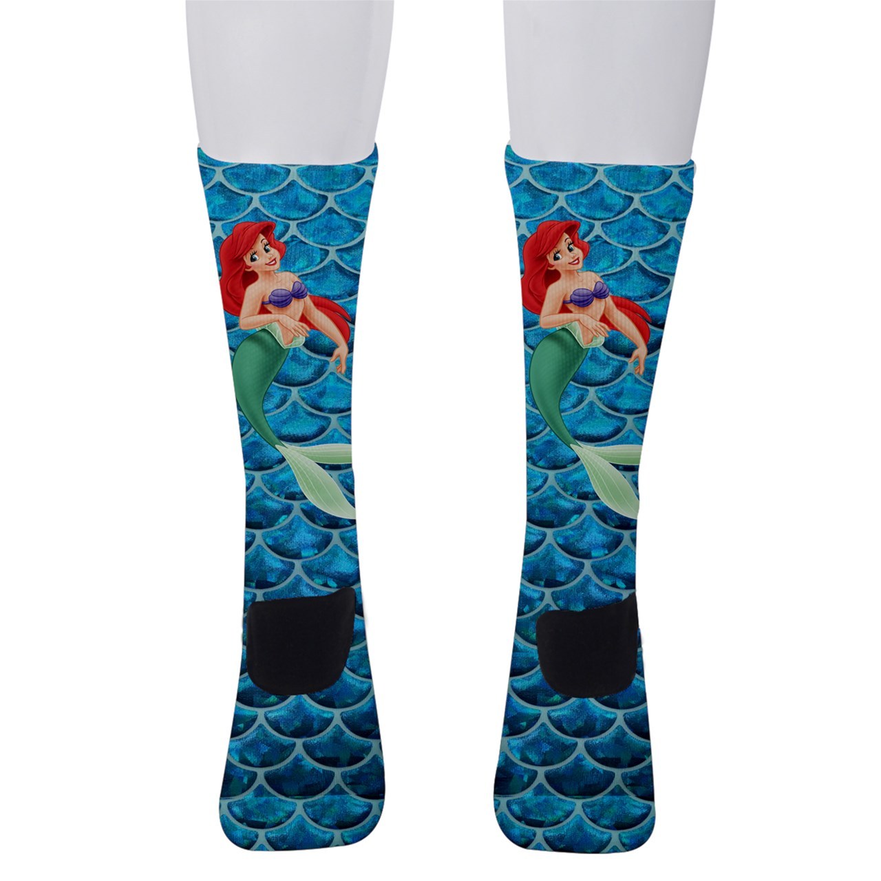 Men`s crew socks little mermaid ariel - Socks