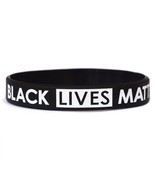 1 BLACK LIVES MATTER Silicone Wristband Bracelet - $3.88
