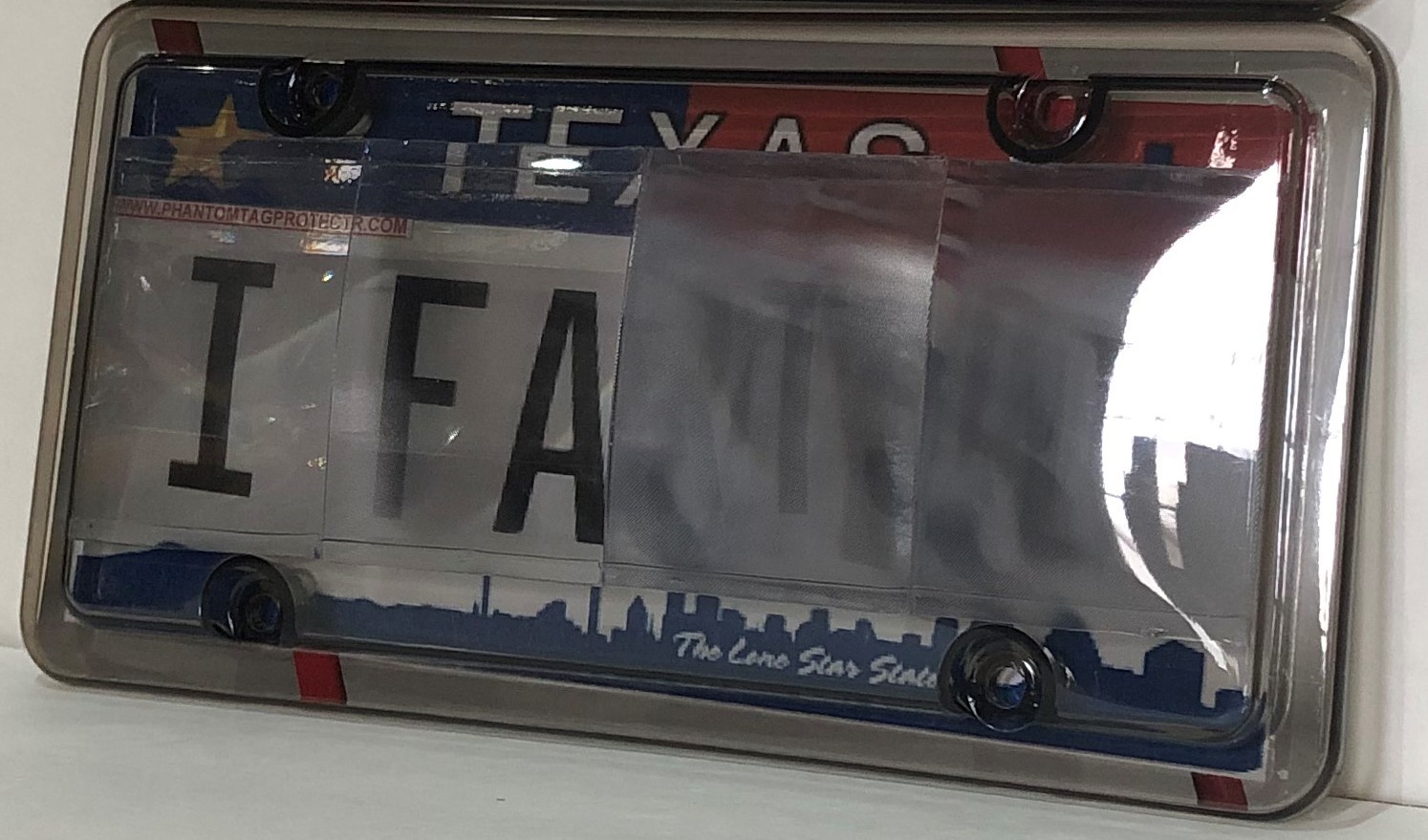 All NEW 2019 Automobile Tinted License Plate Privacy Shield Cover