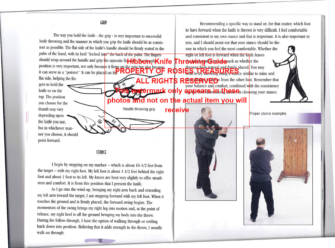 Instructional Booklet The Complete Gil Hibben Knife Throwing Guide