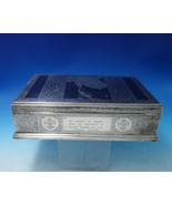 TW Ainamois Asian Sterling Silver Cigar Box 11 3/4&quot; x 7&quot; 50 ozt. c.1960 ... - $2,524.50