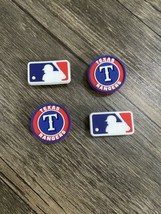 Texas Rangers Baseball Team Charm For Crocs - 4 Pieces - $10.76