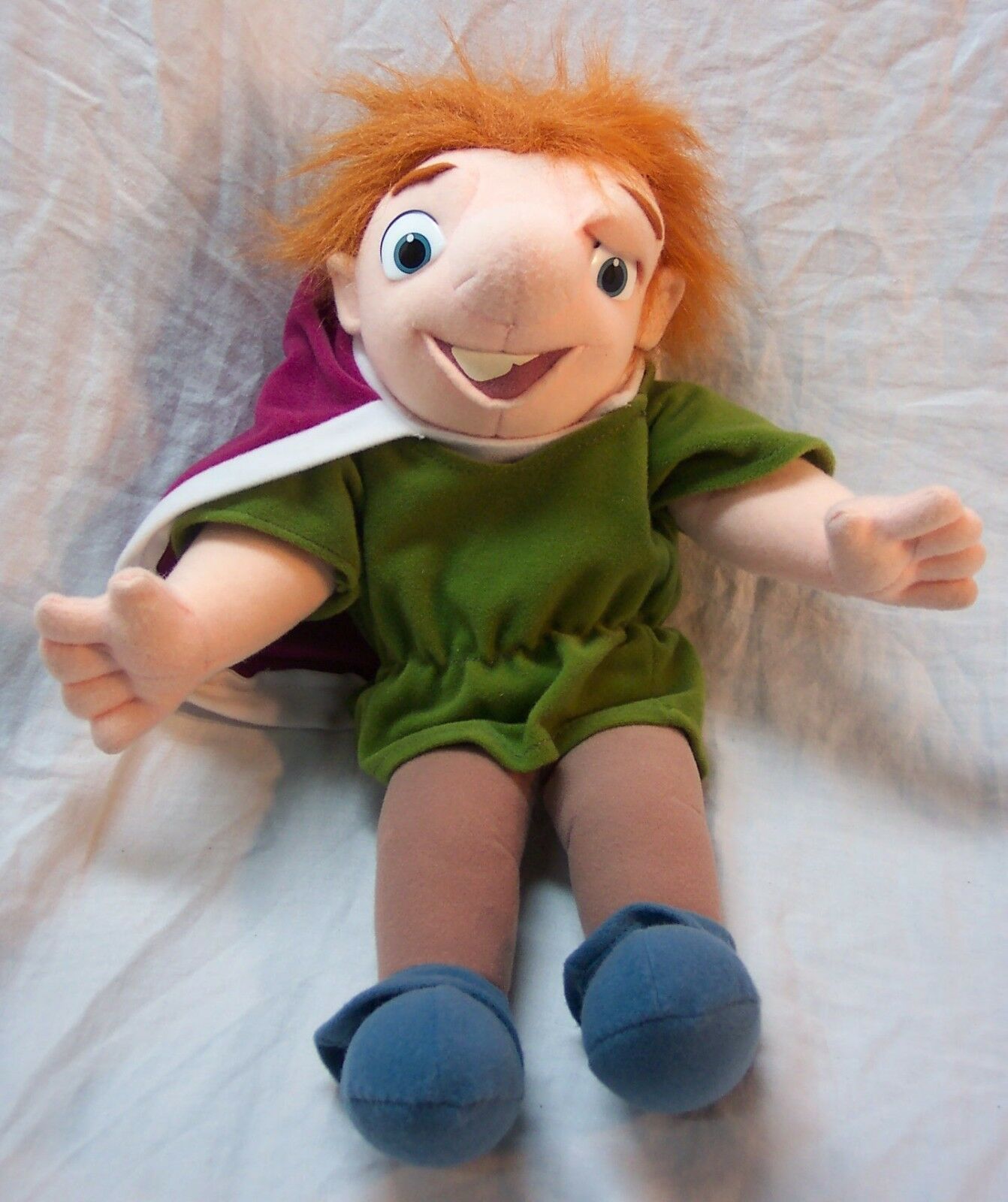 Walt Disney THE HUNCHBACK OF NOTRE DAME QUASIMODO 14" Plush STUFFED