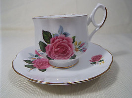Royal Dover Bone China Cup and Saucer Made in England - $22.99