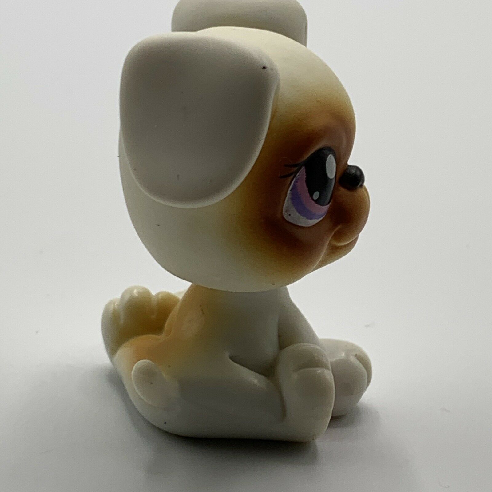 Littlest Pet Shop # 146 Yellow & Tan French Poodle With Green Eyes LPS for sale online 