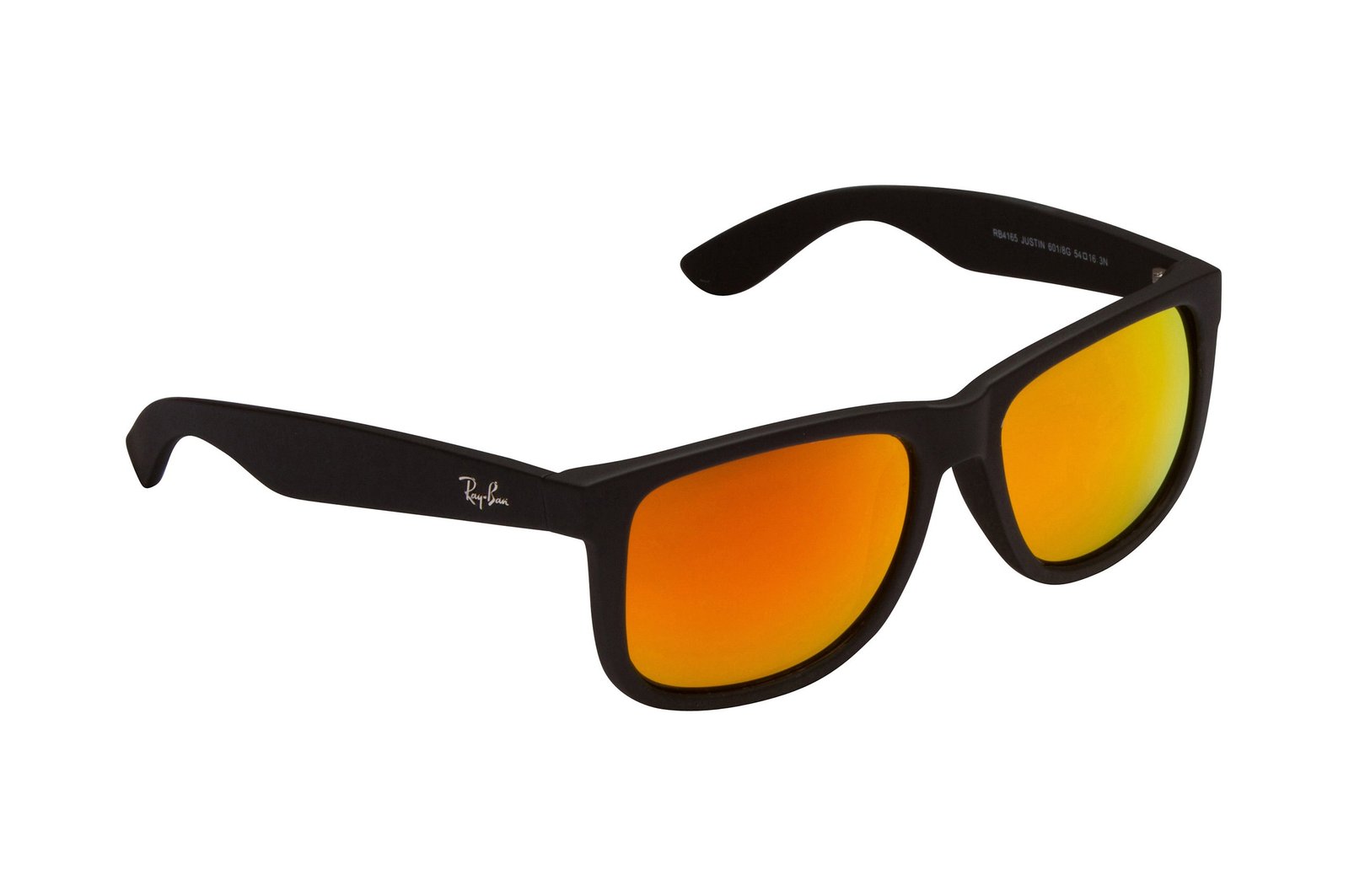 New SEEK Replacement Lenses Ray Ban Justin 4165 Polarized Fire Red