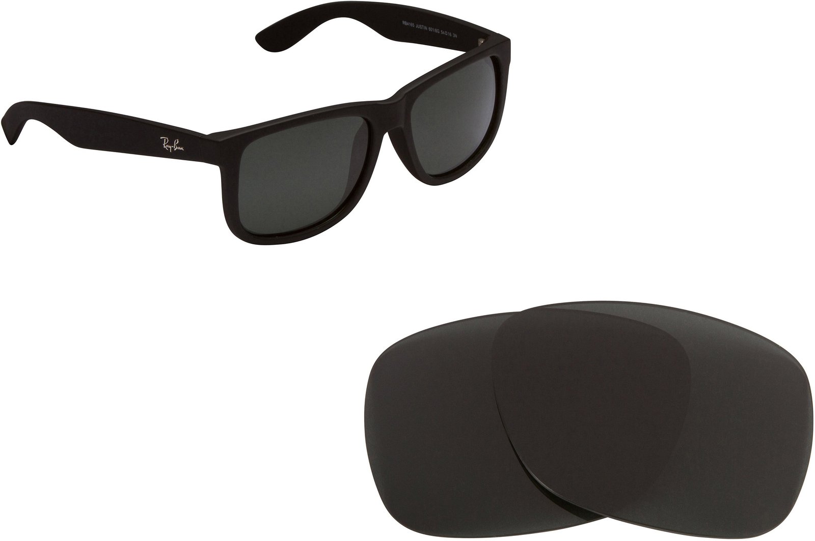 ray ban justin lens