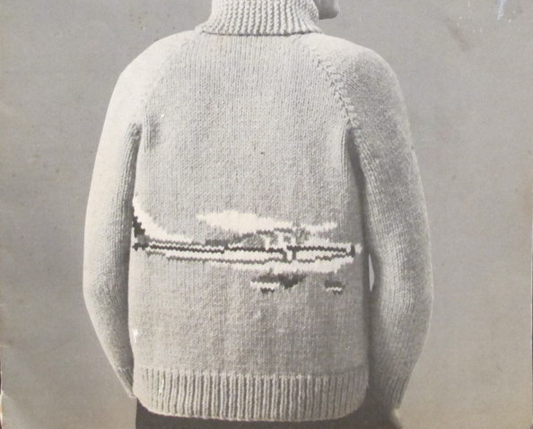 Vintage Mary Maxim Knitting Patterns ADULTS MENS Cardigan Sweater ...