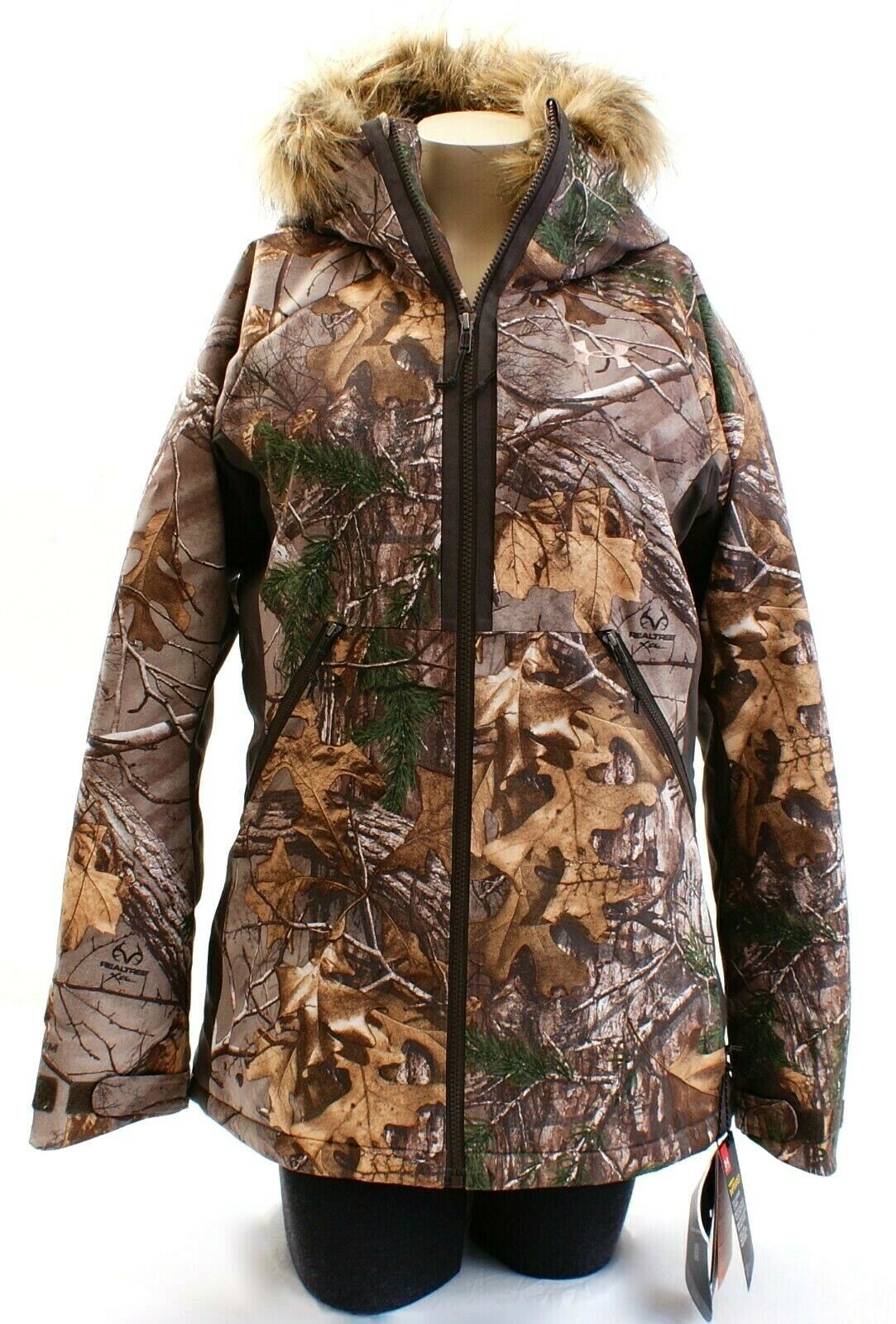Under Armour Siberian Coldgear Reactor Hooded Realtree Hunting Jacket ...