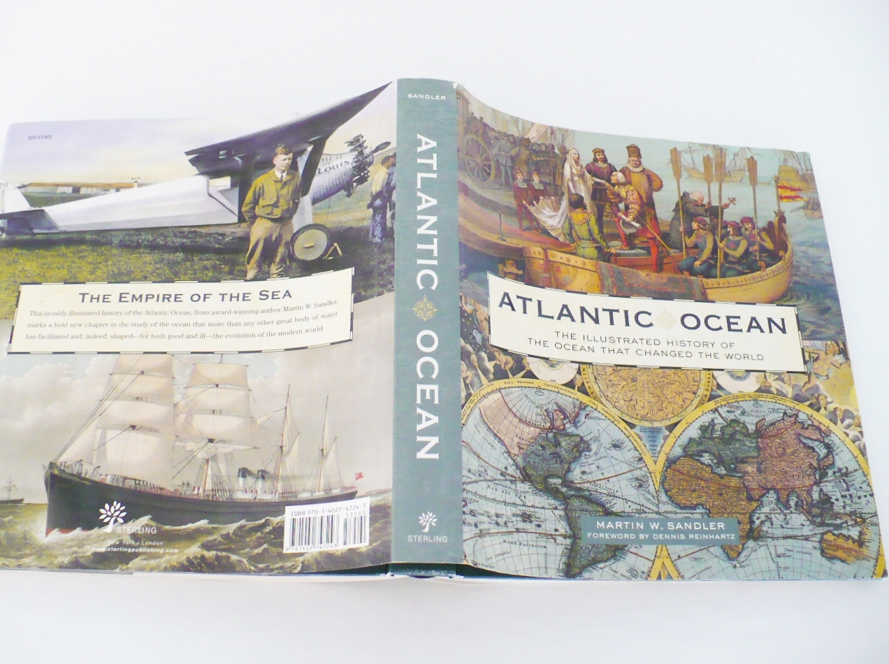 Book, Atlantic Ocean, Illustrated History of The Ocean, 2008, History, Geography - Nonfiction
