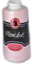 Maxi Lock All Purpose Thread Pink 3000 YD Cone  MLT-051 - $6.29