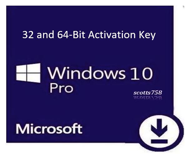 windows 10 pro 32bit product key