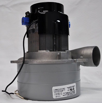 Ametek Lamb 5.7 Inch 120 Volt b/B 3 Stage Tangential Bypass Motor 116765-13