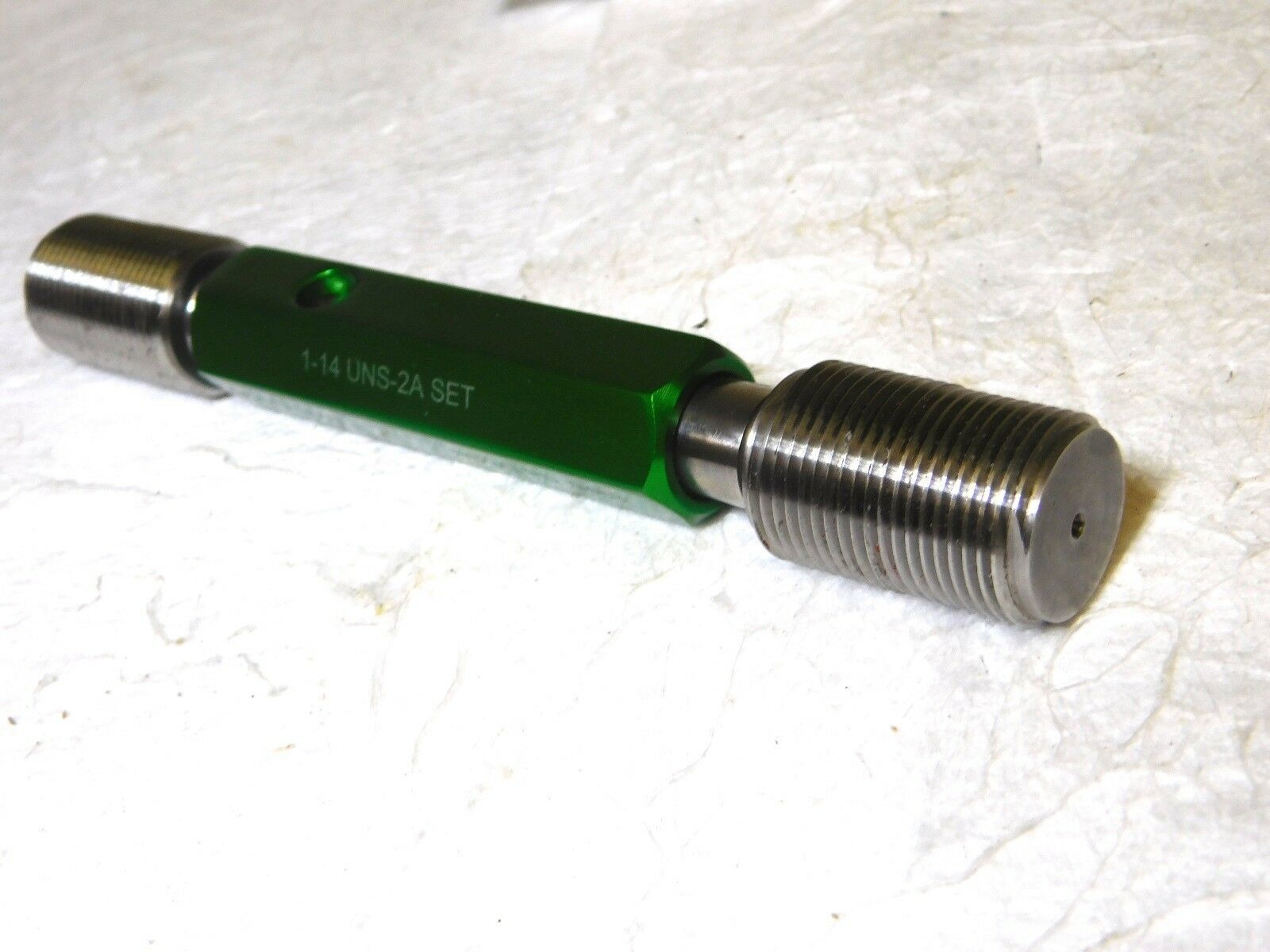 GF Gage Truncated Taperlock Thread Plug Gage 114 UNS2A SET GO/NOGO