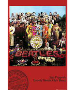 BEATLES - SGT PEPPERS POSTER 24x36 - MUSIC BAND 34224 - $18.00