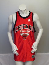 Chicago Bulls Jersey (VTG) - Screened Team Logo by Starter - Men's Size 48 - $65.00