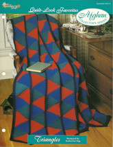 Needlecraft Shop Crochet Pattern 962310 Triangles Afghan Collectors Series - $2.99