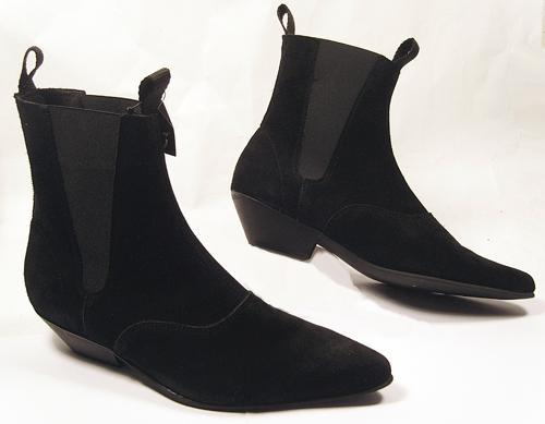 mens suede beatle boots
