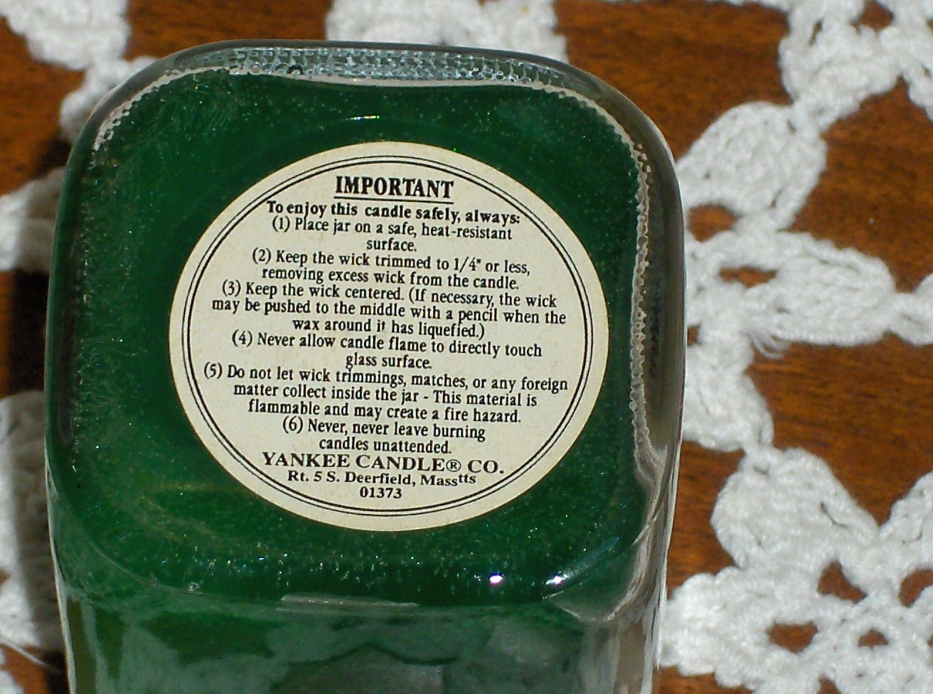 Yankee Candle EUCALYPTUS Small Jar Candle 3.7 OZ Candles, Candle Holders