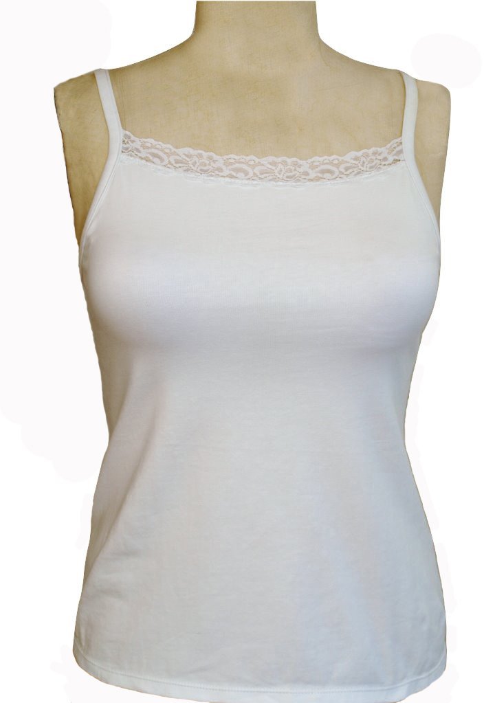 high neck lace camisole