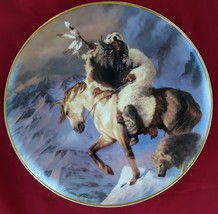 &quot;Spirit of the North Wind&quot; Limited Edition Franklin Mint Collectors Plate - $26.99