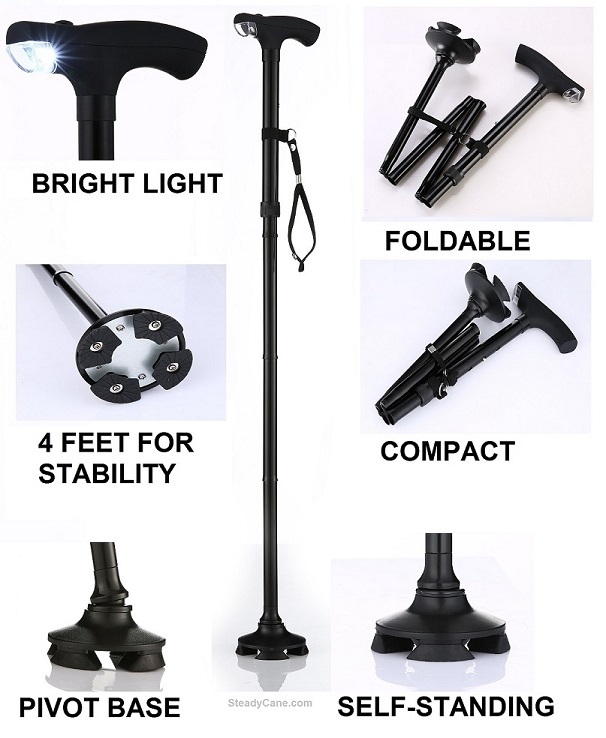 Fold Up Cane As Seen On Tv And Similar Items Fold Up Cane As Seen On Tv And Similar Items Atssteadycaneallwdescriptionshalfsize