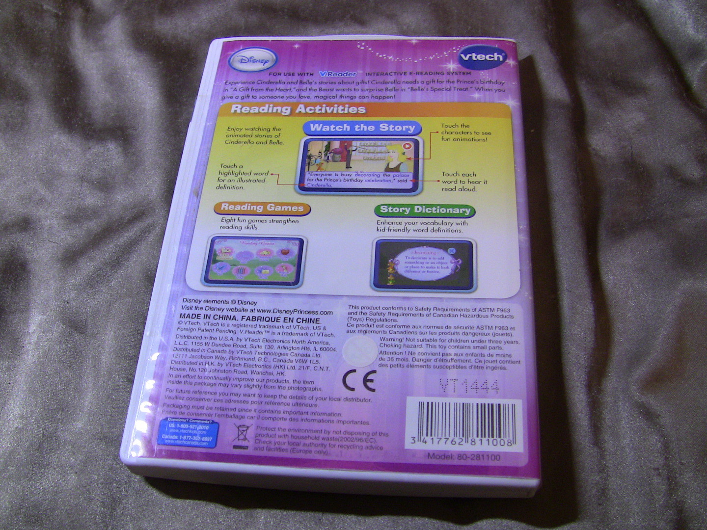 VTech V.reader Disney Cars 2 V Reader System Game 1st Class Mail for sale online 