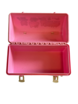 Vintage 1981 Sanrio Hello Kitty Pink Plastic Lunch Box Case Rare image 7