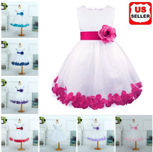 DH Wedding Flower Girl's Dress Flower Pageant Dress up for Babygirl - $18.98