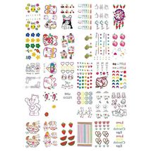 Colorful Temporary Tattoo Sticker Face Hand Lovely Body Art Rainbow - 30Pcs/Bag image 5